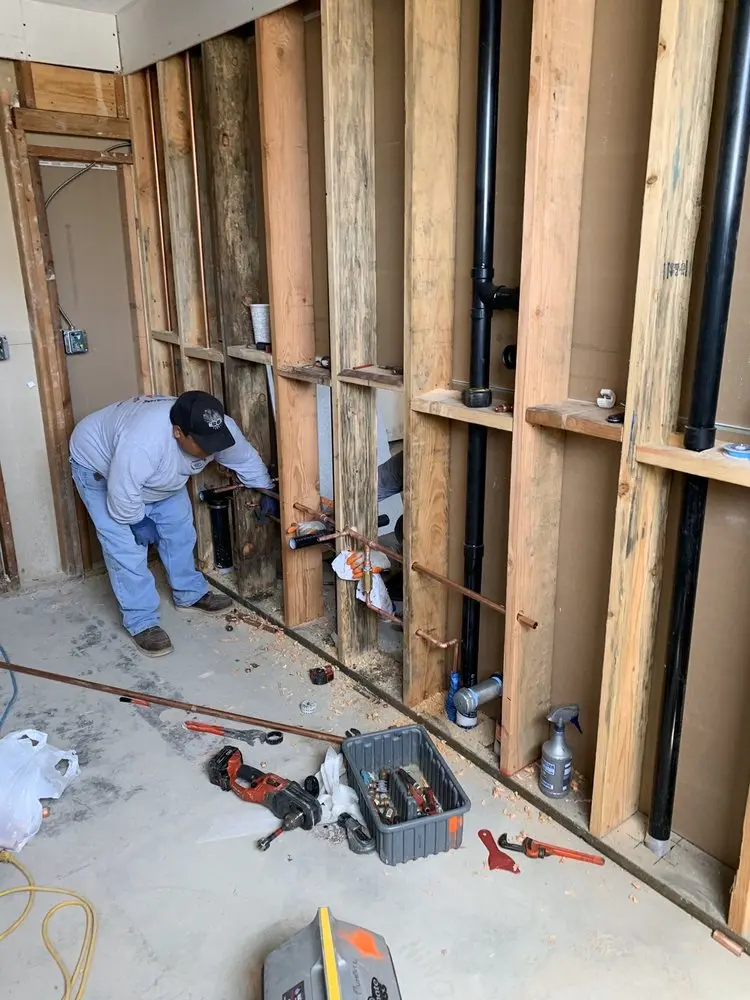 Commercial rough-in plumbing for Trenchless Sewer Repair in Brandywine Hills